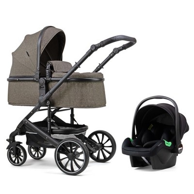 Pixini Kalani Kinderwagen Set 3in1 dunkelbraun