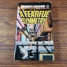 A Fearful Symmetry by James Luceno 1989 First Edition Sci-Fi Del Rey