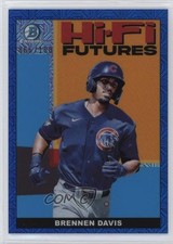 2022 Bowman Hi-Fi Futures Mega Box Blue Mojo Refractor 66/150 Brennen Davis 17oo