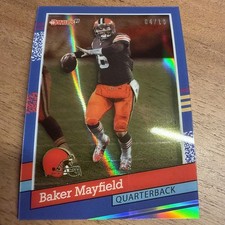 2021 Panini Donruss Clearly Retro 1991 Baker Mayfield  /10🔥🔥