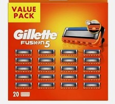 20X Gilette Fusion 5 Ersatz Rasierklingen für Fusion Rasierer Original NEU 2026