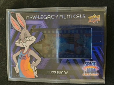 Bugs Bunny RARE Upper Deck Space Jam New Legacy Film Cel Thick Insert FC-7 FUN!