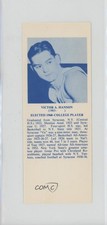 1968-74 Basketball Hall of Fame Bookmarks Vic Hanson Victor Hanson 14pi