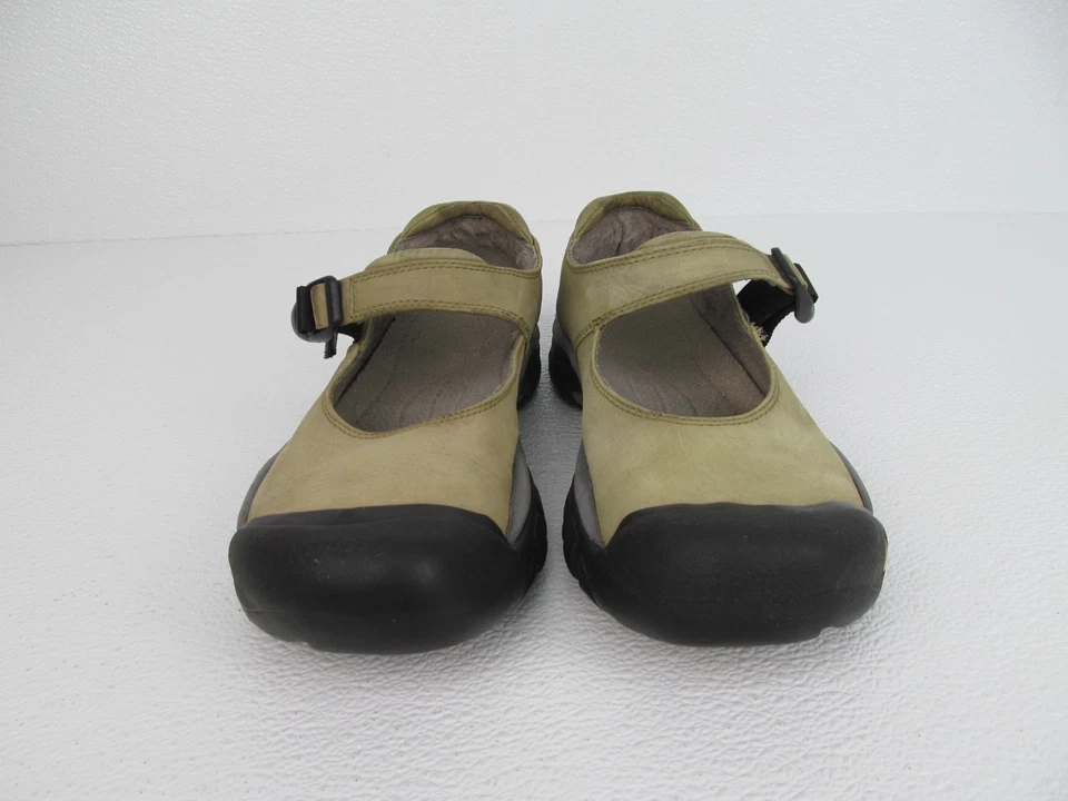 Zapatos Mary Jane Keen Seattle para mujer cuero nobuck verde salvia talla 9 Foto 2 de 4