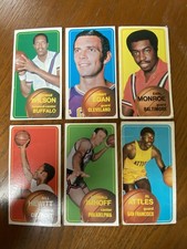 Lot of 15 1970-71 NBA Basketball Cards