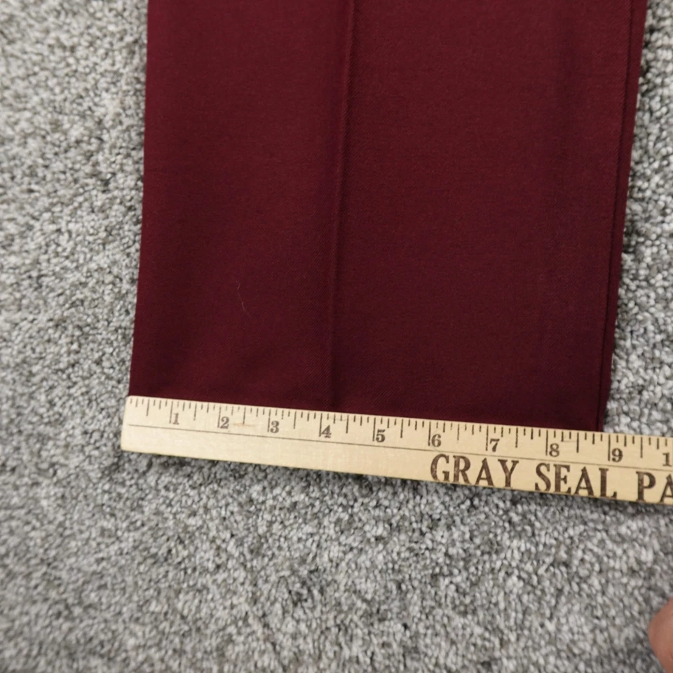 VTG Levis Pants Mens 34X30 Red Purple Slacks Chino Dress Trousers Stretch Flex - Image 2 of 4