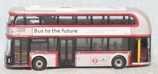 TINY MODELS UK2 1:110 WRIGHT NEW ROUTEMASTER BUS YEAR OF THE BUS 2014   BOXED