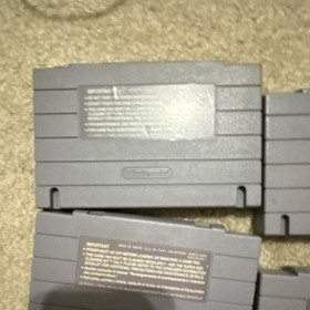 Nintendo Super NES SNS-001 Console with Controller, Games, Super Mario, Zelda