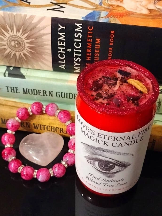 Love’s Eternal Fire Spelled Enchantment Set - Image 2 of 2