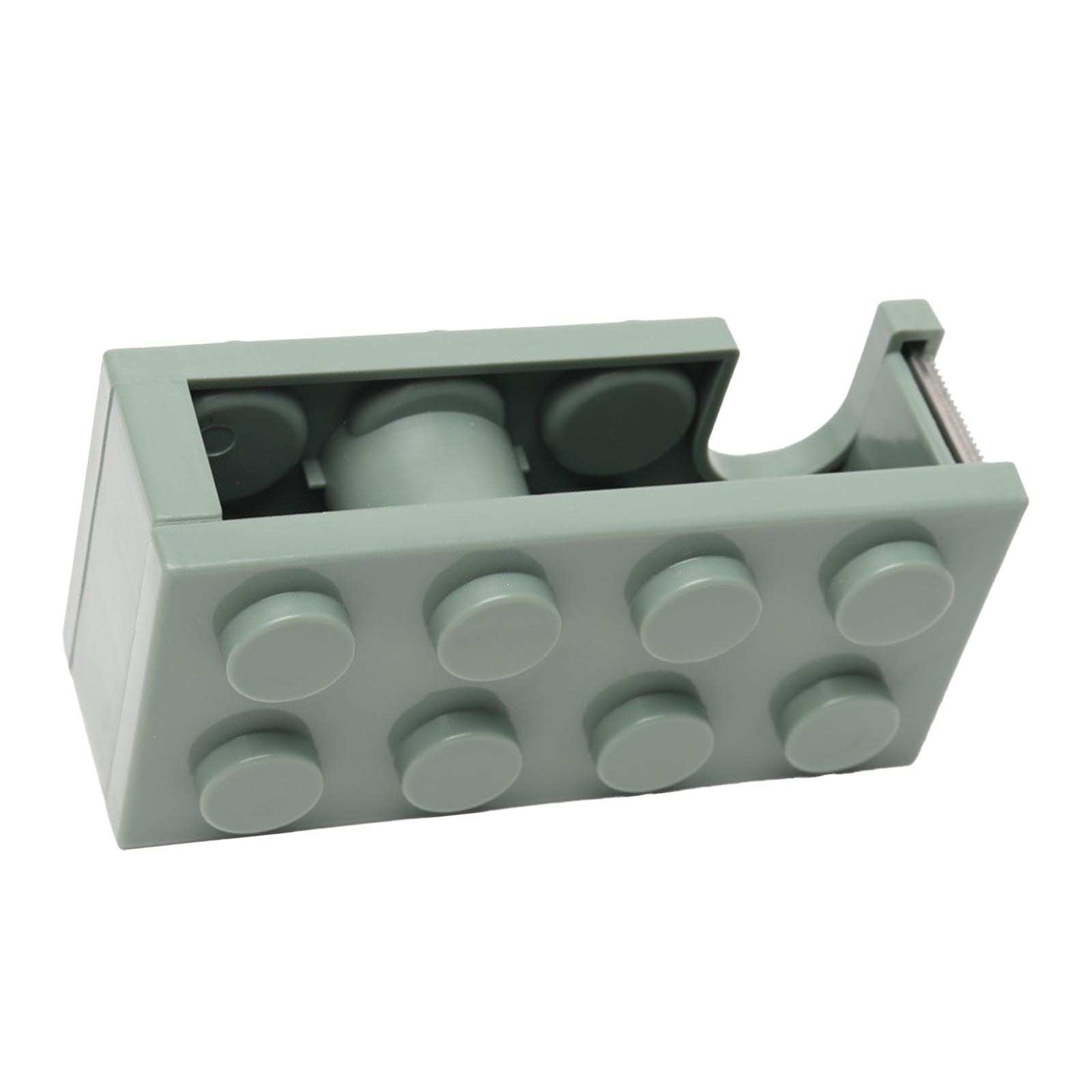 Tape Dispenser Cute Building Block Shape Easy Desk Tape Holder For
