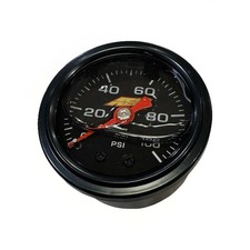 Aem Mechanical Pressure Gauge 100psi Liquid-filled 18 Npt