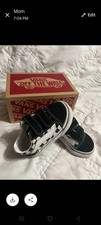 Vans Old Skool V Black/ White Kids Shoes Youth Skate Sneakers
