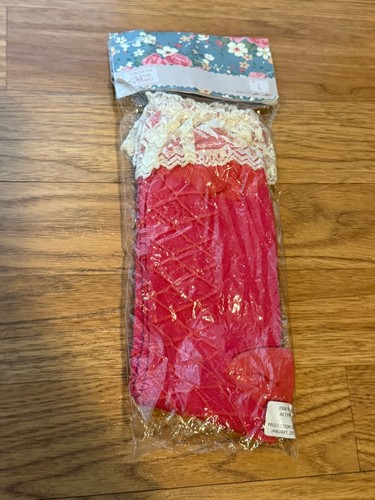 Matilda Jane Good Hart Coral Crush Socks Girls Size Large New In Package - Picture 3 of 5