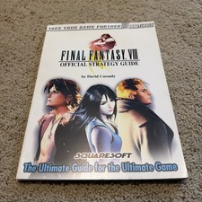Final Fantasy VIII 8, Official Brady Games Strategy Guide, PlayStation PS1, Mint