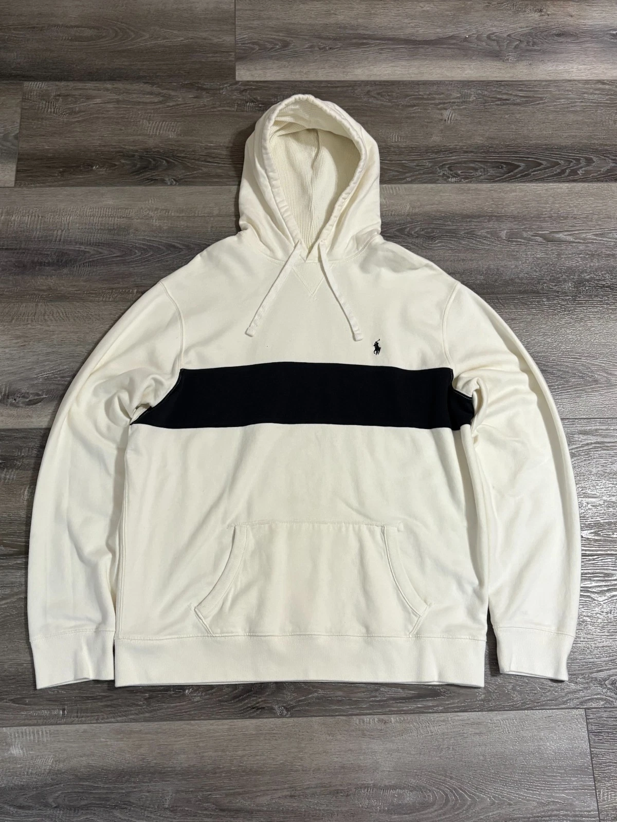 Vintage Polo Ralph Lauren Striped Thermal Lined Hood Hoodie Y2K - Men’s XXL 2XL
Opens in a new windo