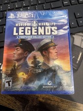 World Of Warships: Legends Firepower Deluxe Edition PS4 (factory seal but ripped