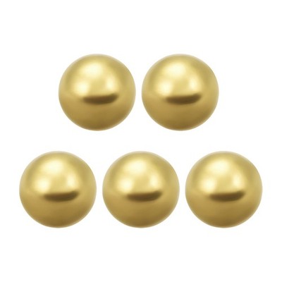 15mm Precision Solid Brass Bearing Balls 5pcs