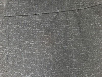 Insight Pull On Pants - Straight Leg - Black With Silver - Scuba Pants - 14