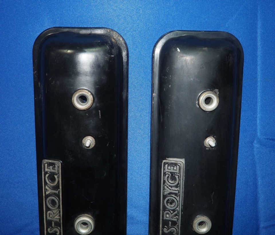 Rolls Royce Silver Shadow & Corniche V8 Left & Right Valve Rocker Covers OE Nice - Image 4 of 4