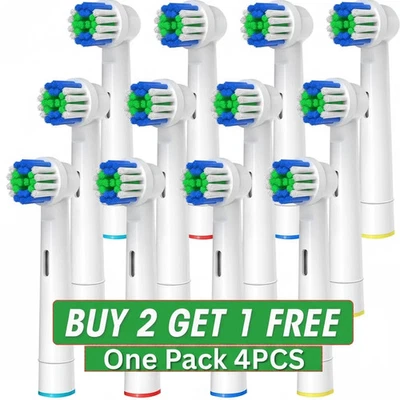 AMW Electric Toothbrush Heads Compatible With Oral B Braun Replacement brush Head