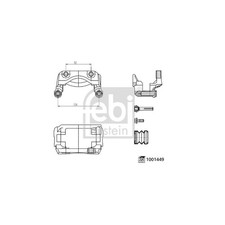 Etrier de frein Dacia LOGAN