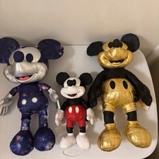 Disney Year Of The Mouse Fantasy, Mickey Memories, Mickey Faux Leather Lot 3