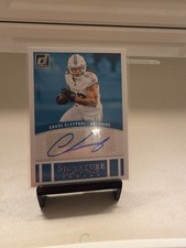 2024 Panini Donruss - Signature Series Chase Claypool #SSE-CCL (AU)