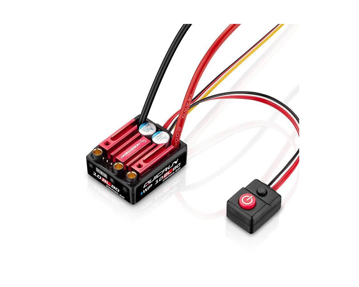 Hobbywing QuicRun WP 10BL80 Waterproof Rock Crawler Sensorless Brushless ESC