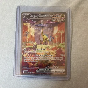 Pokemon TCG Raging Bolt ex 208/162 Temporal Forces SIR Full Art Holo Eng 2024