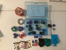 Lot of Metal  Assembled Gyro Tools – Blue, Black and Greens W/decals