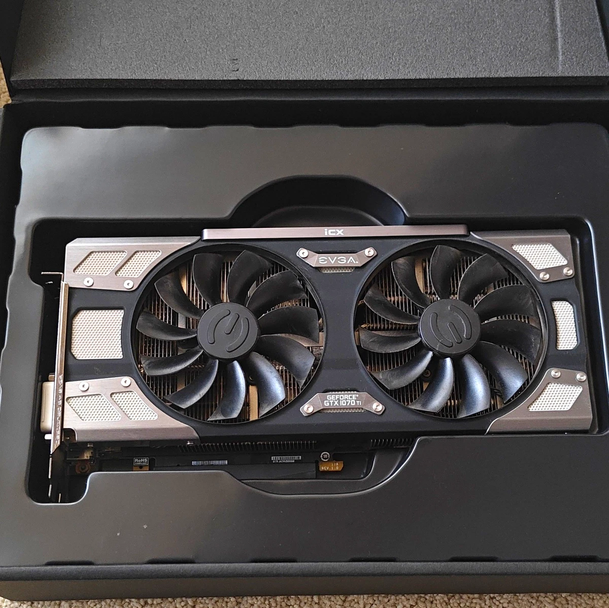 EVGA NVIDIA GeForce GTX 1070 Ti Computer Graphics Cards for PCI