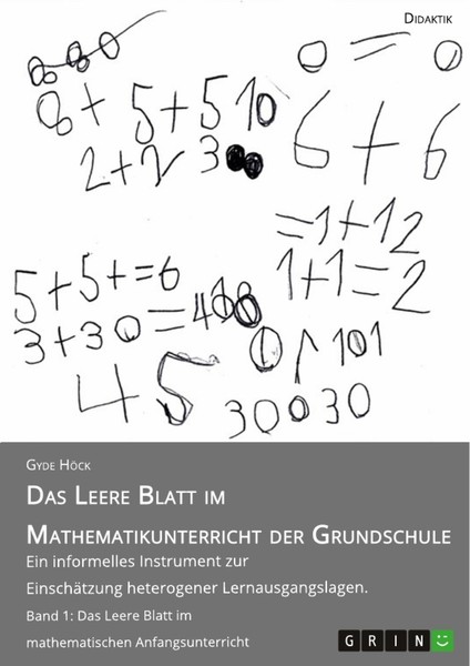 Das Leere Blatt Im Mathematikunterricht Der Grundschule (Buch)-image