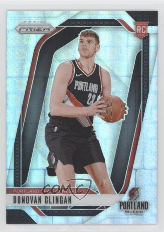 2024-25 Panini Prizm Premium Factory Set Prizm 99/150 Donovan Clingan #221 15bk