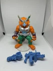 Triceraton 100% Complete Teenage Mutant Ninja Turtle TMNT Playmates 1990 Vintage