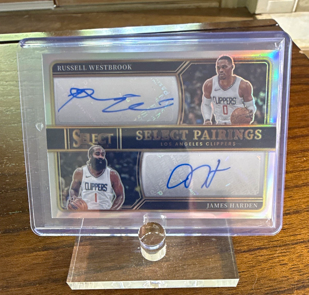Panini Russell Westbrook Basketball Autographed Sports Trading