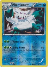 Abomasnow - 26/101 - Uncommon - Reverse Holo LP, English Pokemon Plasma Blast
