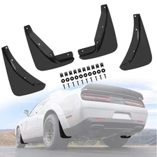 For 2015-2023 Dodge Challenger Splash Guards Mud Flaps Mudguard, 4PCS