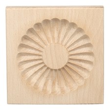 Wooden Cookie Mould 3.94"x3.94" Wooden Cookie Biscuit Mould Round Sandwich