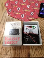 Vtg Micronta 22-031 Battery Tester in Original Box instructions