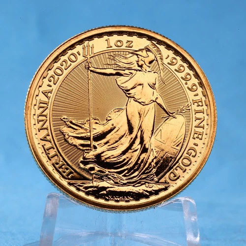 2020 Great Britain 1 oz Gold Britannia 100 Pounds Coin XF