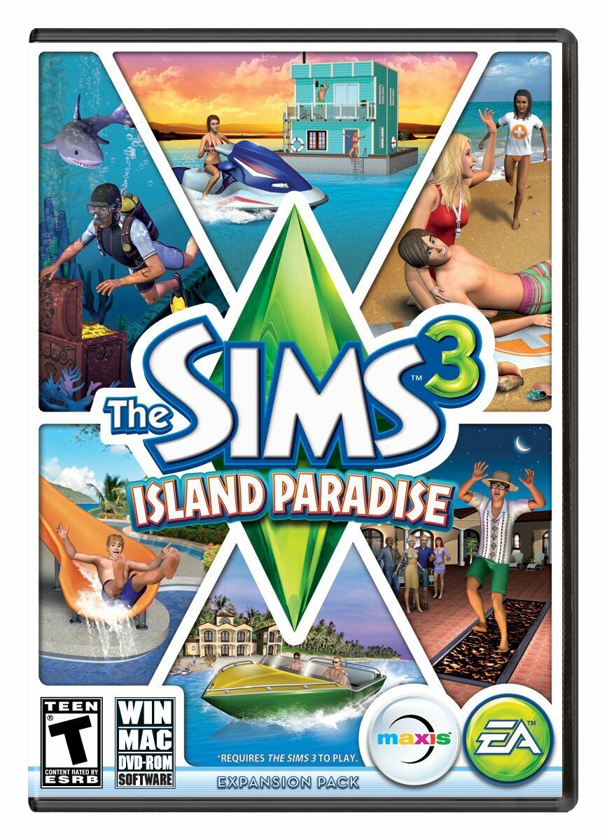 The Sims 3 Island Paradise - PC/Mac - FREE SHIPPING