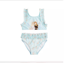 Disney's Frozen Girls Tankini Top  Bottoms Swimsuit Set Size 6X Cute New W Tags