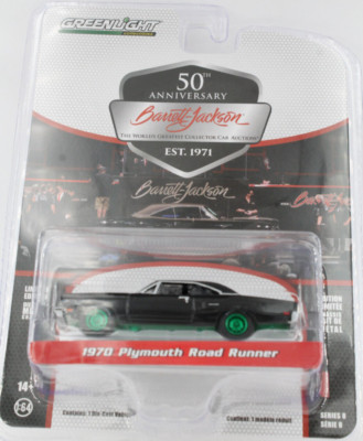 GreenLight 1:64 Plymouth A.S.S NEU Road Runner 1970 Barrett Jackson Chase Green