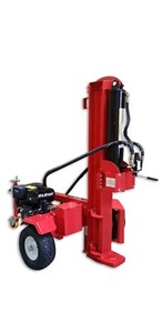 60 Ton 15HP 420cc Gas Powered Hydraulic Log Wood Splitter Cutter  Electric Start