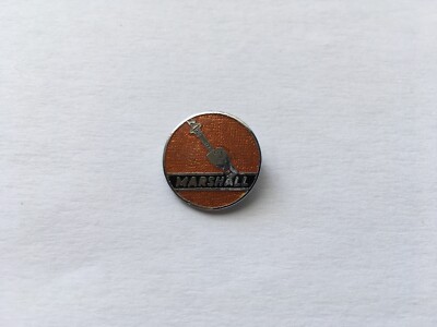 SELTEN UM 1960 VINTAGE MARSHALL TRAKTOREN WERBE EMAILLE ANSTECKNADEL ABZEICHEN