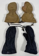 Outdoor Research Firebrand Mittens Mitts GoreTex USMC w/ Liners Coyote Small