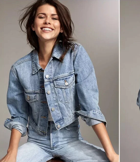 Lee Unique Refashioned Biker Denim Jacket 