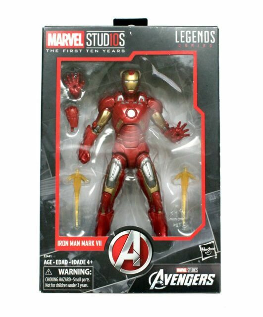 Hasbro The First Ten Years The Avengers Iron Man Mark VII Action - Main Image