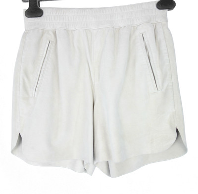 SET Shorts Bermuda Damen Kurze Hose Lederhose Leder Beige 32 XXS Velourleder Neu