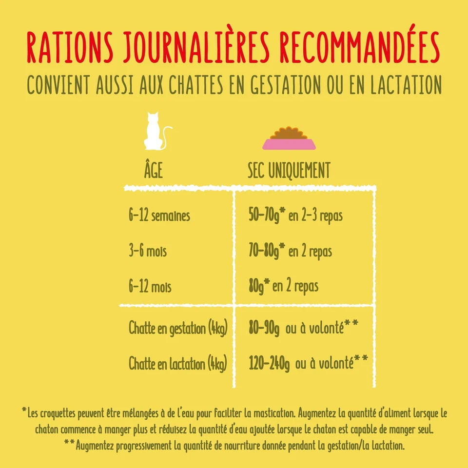 Junior mit Huhn Truthahn Milch und Gemüse – 15 kg – Trockenfutter für Kätzchen - Bild 4 von 4
